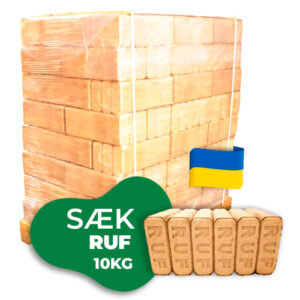 RUF Træbriketter - 960 kg Palle